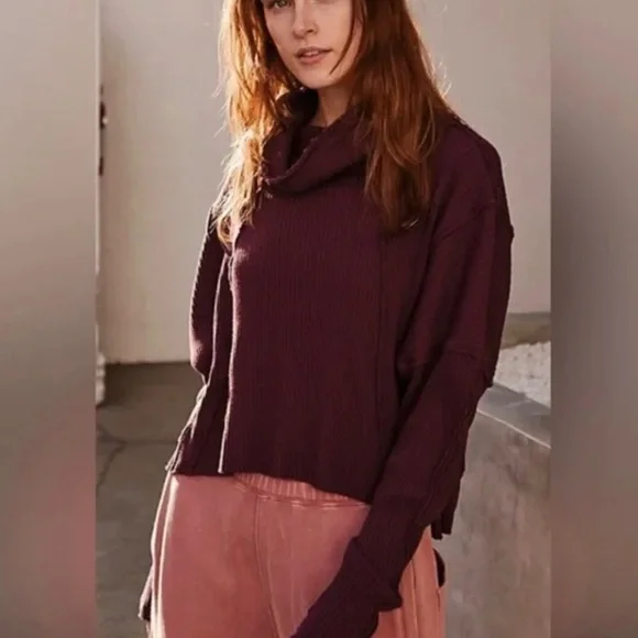 Free People Juicy Long Sleeve Tunic Sweater - Picture 2 of 3